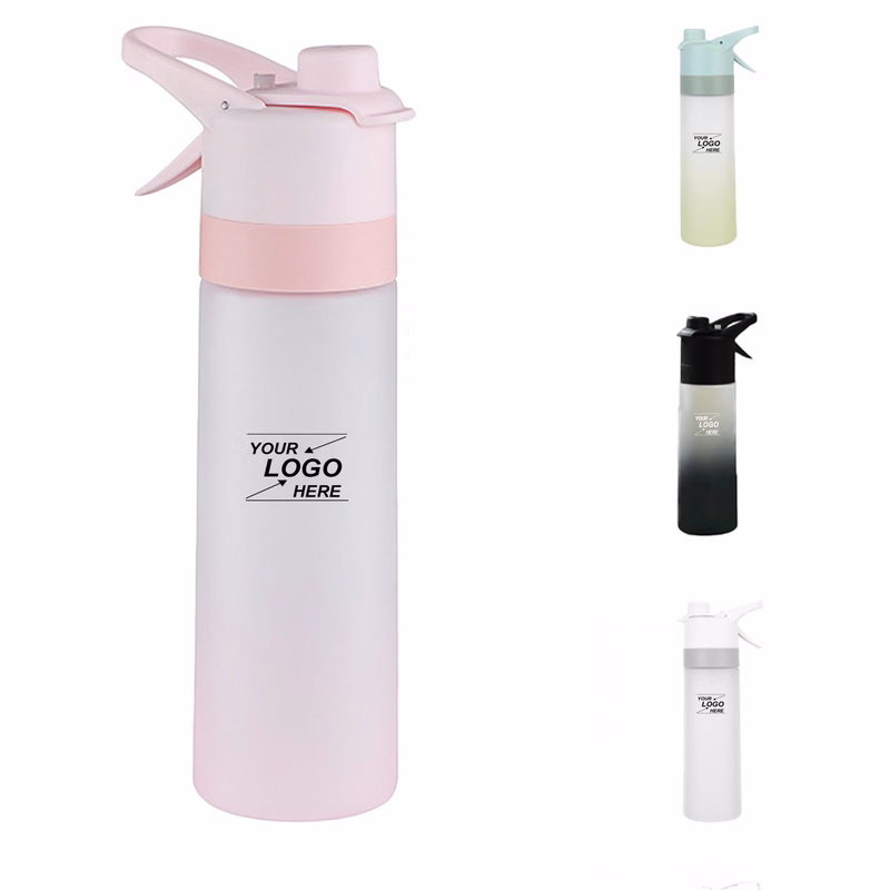 22oz Reusable Gradient Water Bottle for Travel and Sports