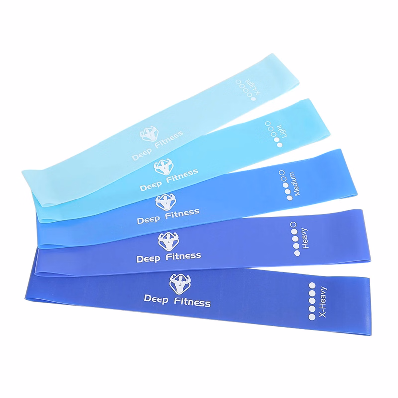 5 Levels TPE Resistance Bands Yoga Set