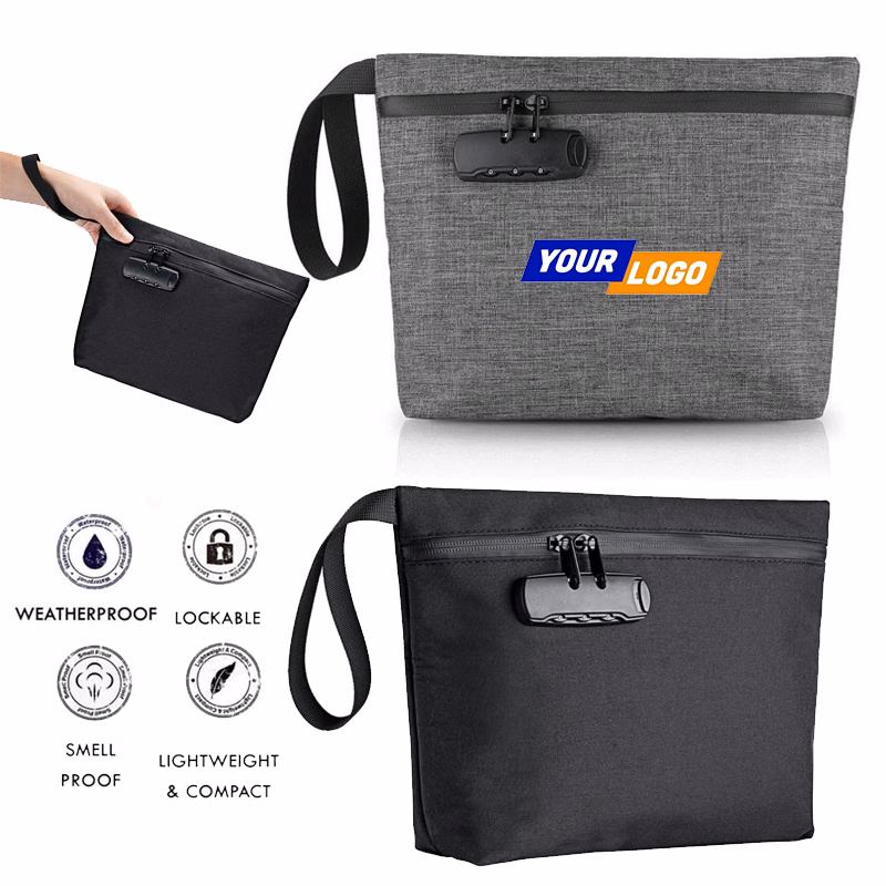 Locked File Storage Bag Smoking Set Deodorizing Pouch