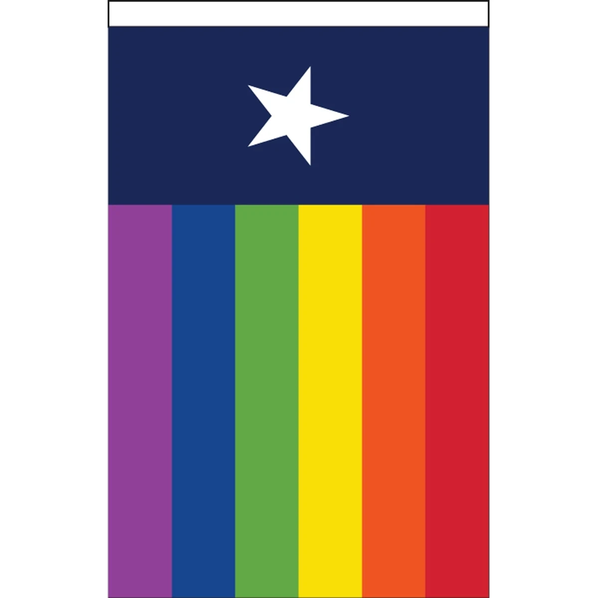 Texas Pride Deluxe Garden Flag 1