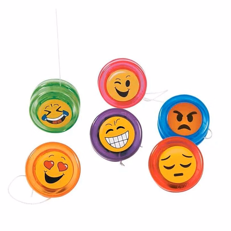 Mini Emoji Yo-Yos 1.25" - Assorted