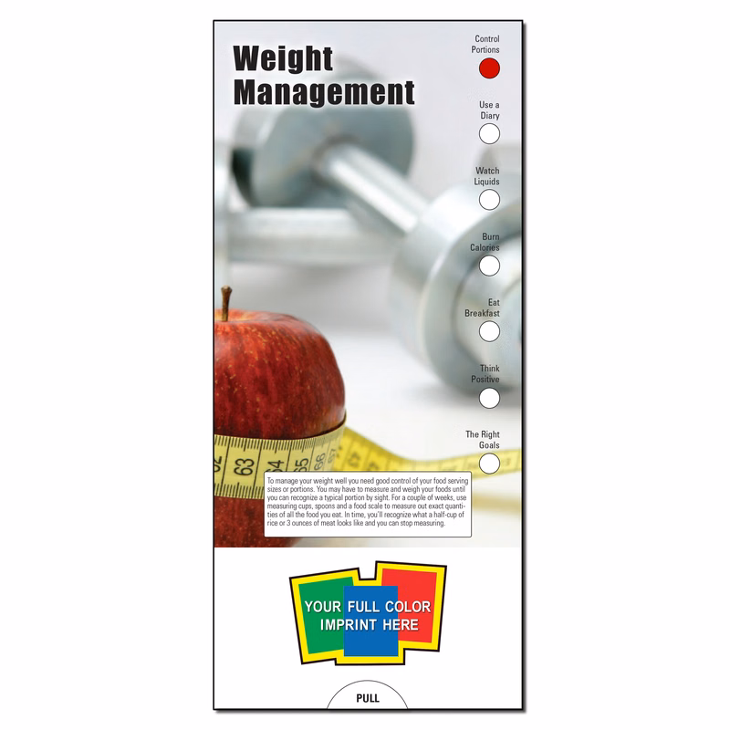 SLIDE CHART - Weight Management Slide Chart