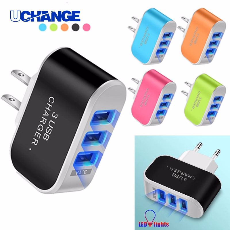 USB Charger Block Adapter Cube