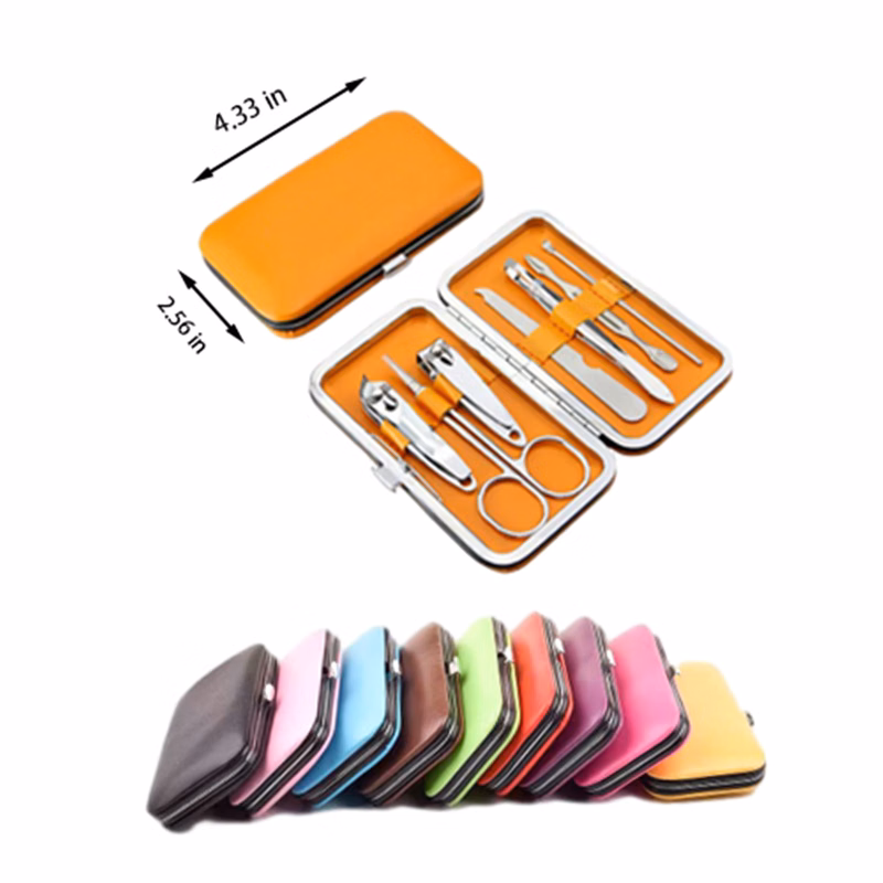 Colorful Manicure Set Stainless Steel Nail Clipper Kit