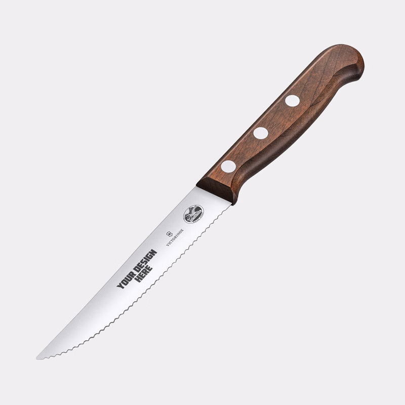 Victorinox® - Swiss Army Swiss Made 2-Pc Wood Steak Knife Set