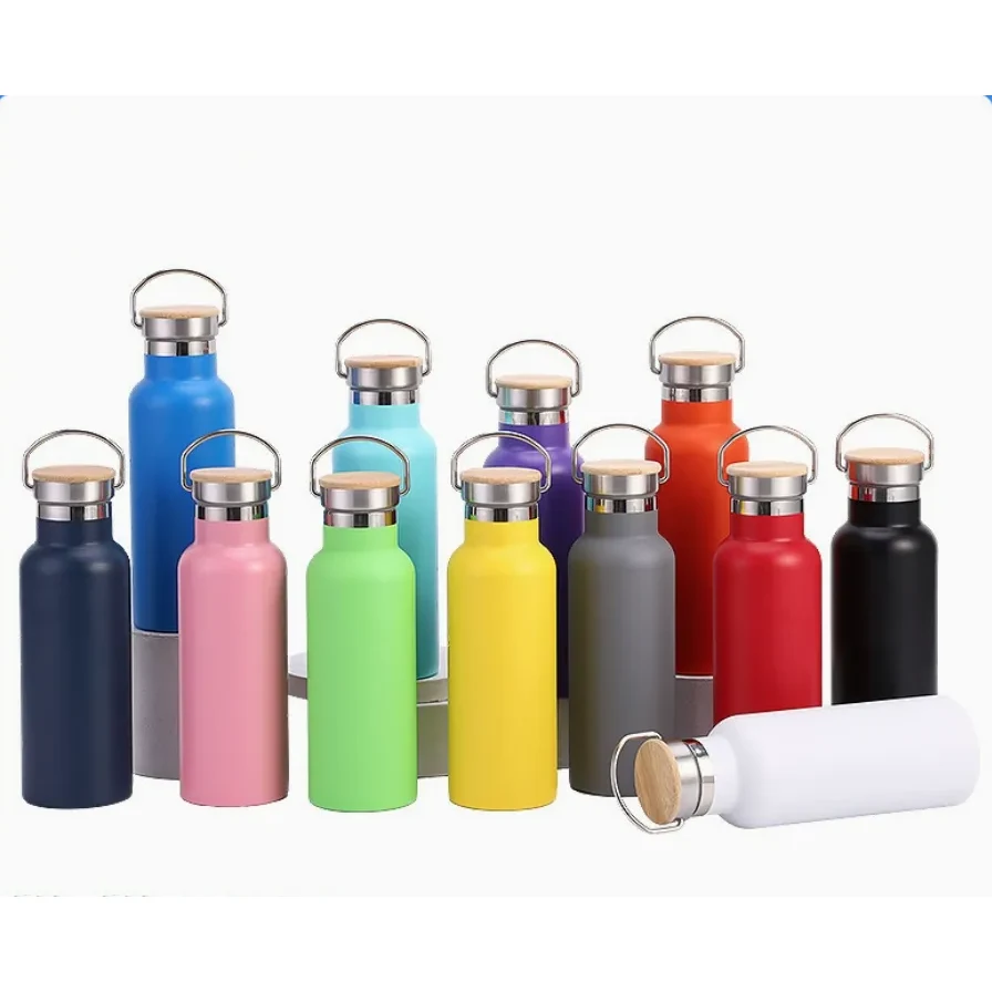 20oz Stainless Steel Vacuum Bottle, custom water bottle with logo imprint 1