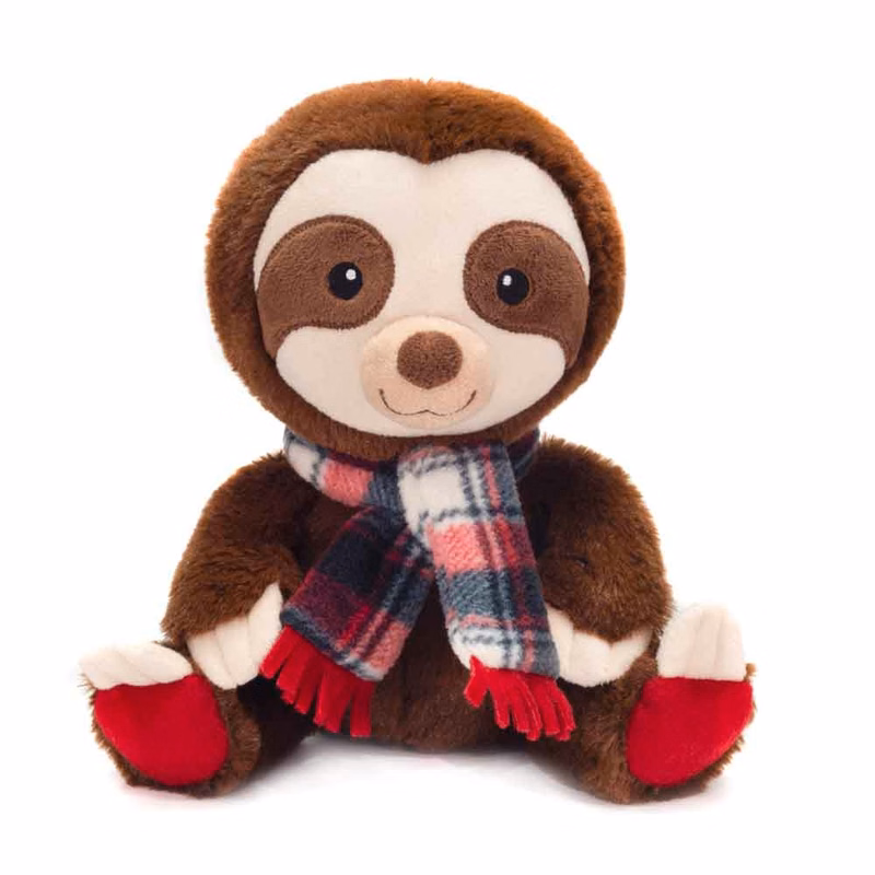 8.5" Plaid Sloth