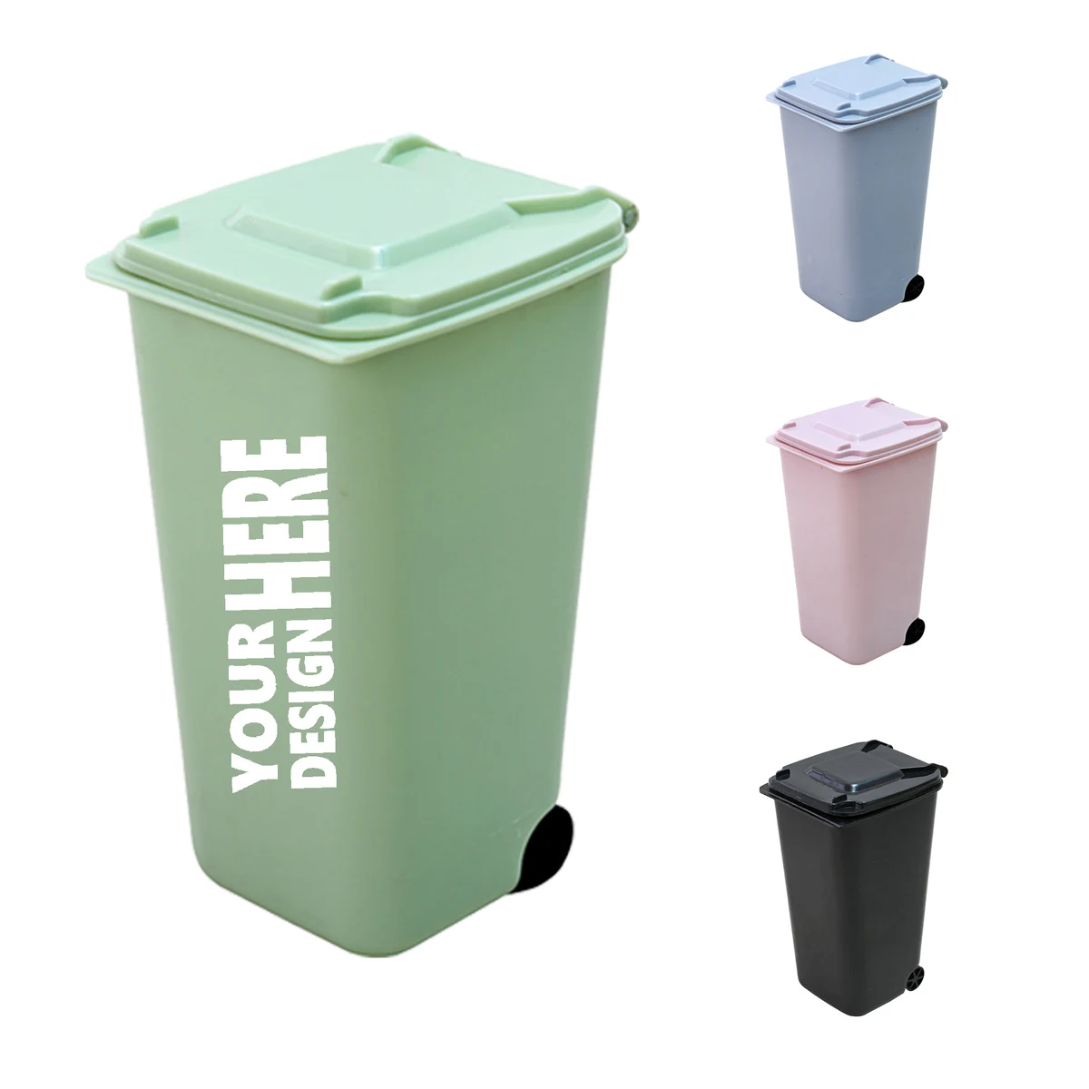 Small Desktop Wastebasket 1