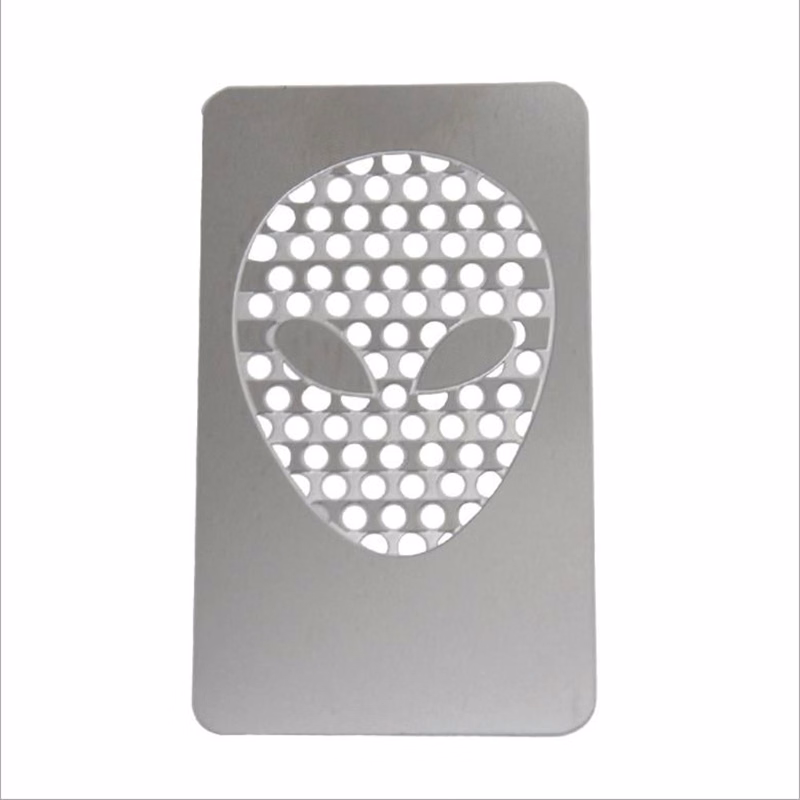 Herb Grinder With Protective Sleeve Metal Grinder Card