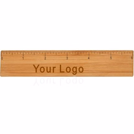 Natural Bamboo 6" Ruler