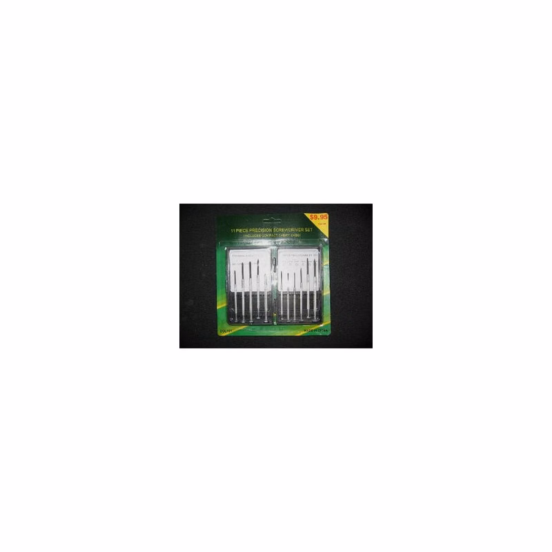 Mini Screwdriver Sets - 11 Piece with Case
