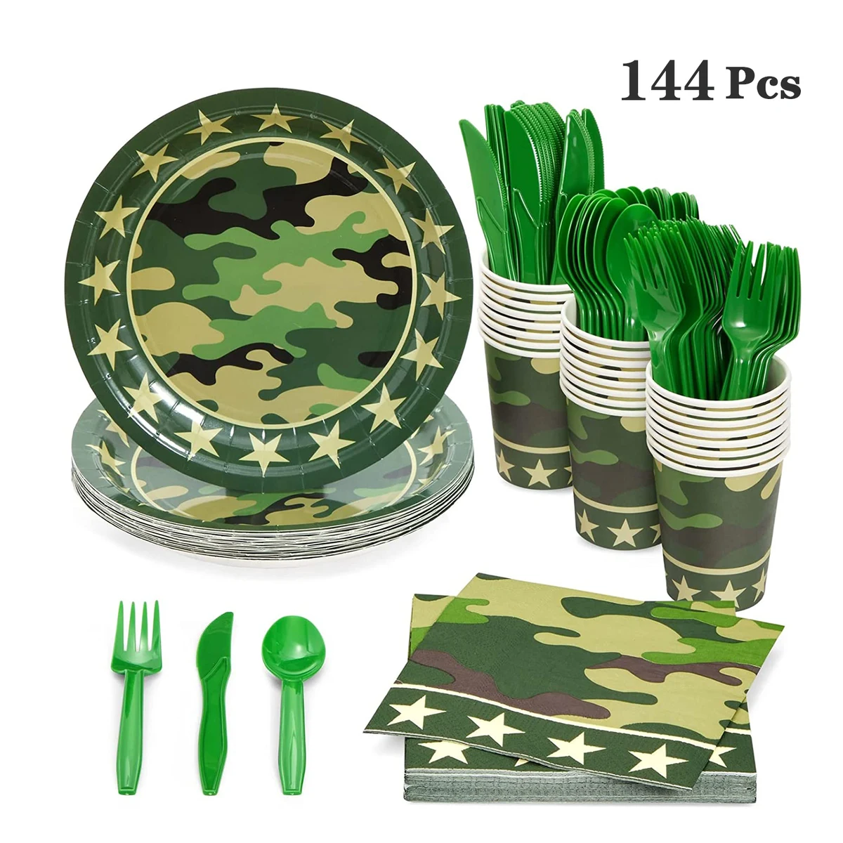 Camo Party Decorations 1