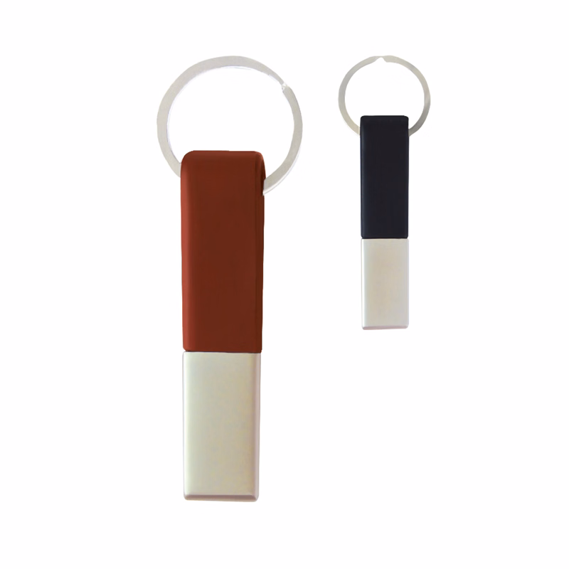 Rubber Metal Key chain