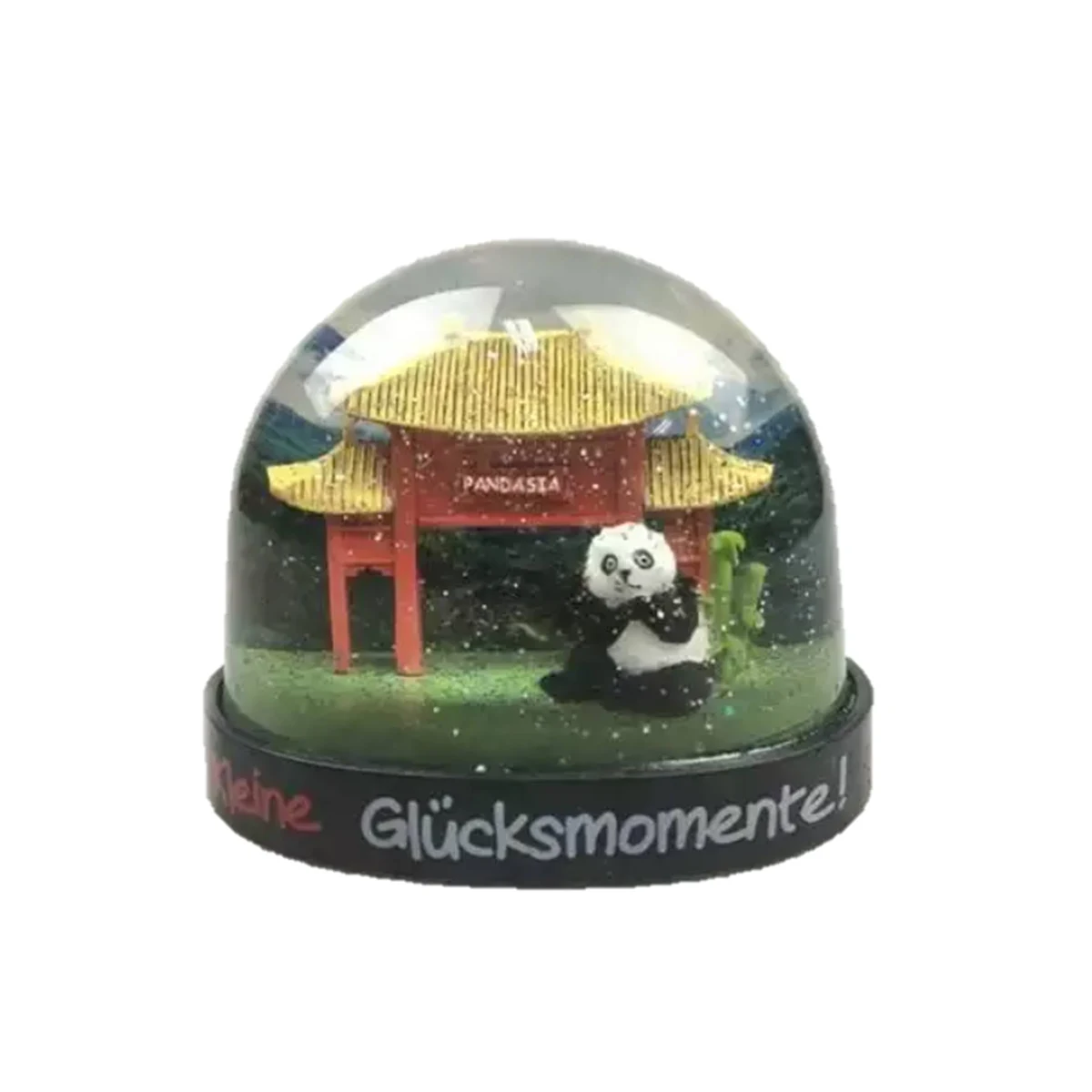 Custom Resin Panda Snow Globe 1