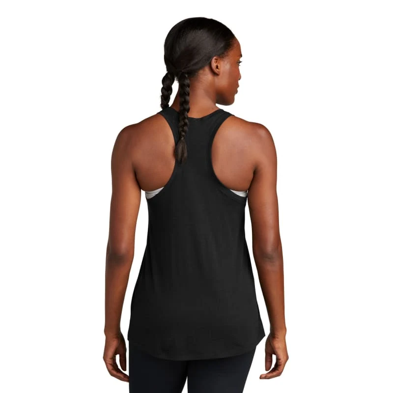 Sport-Tek Women's PosiCharge Tri-Blend Wicking Tank. 1