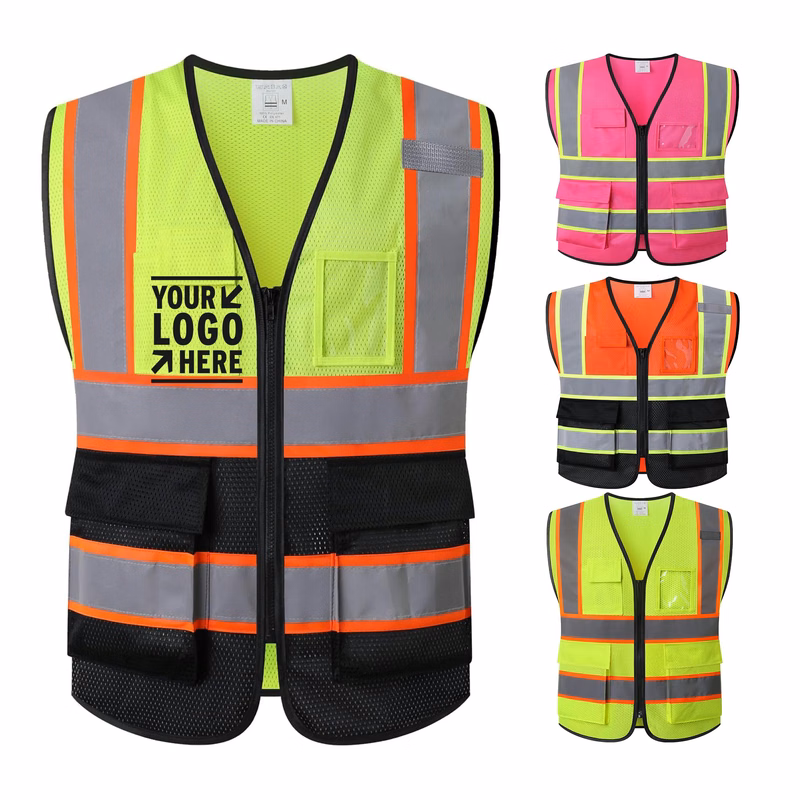Reflective Mesh Safety Vest