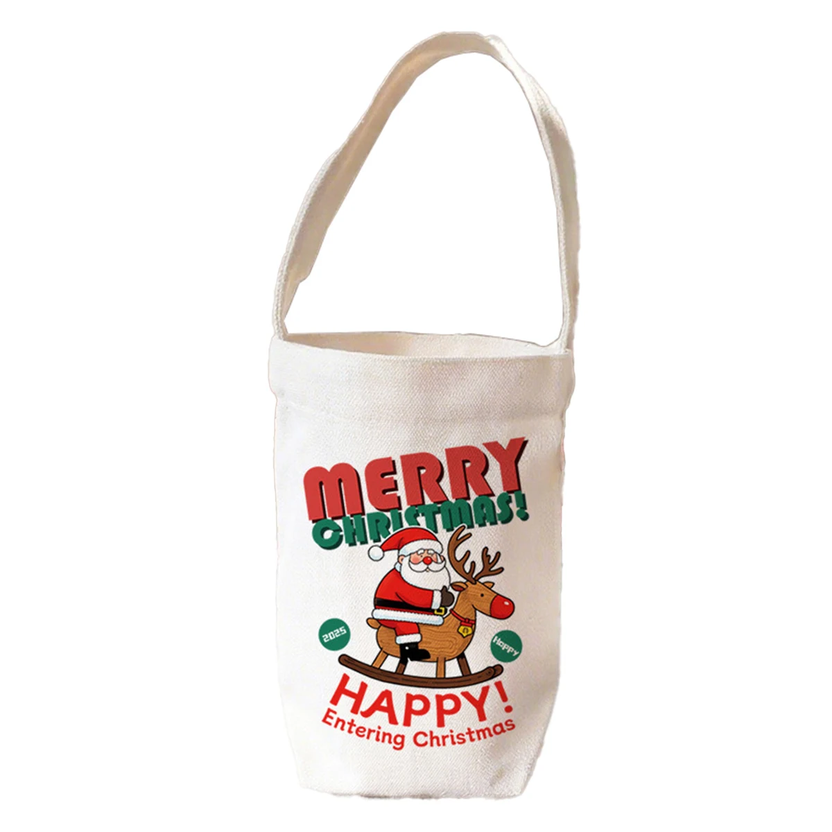 Christmas Handheld Canvas Vacuum Cup 1