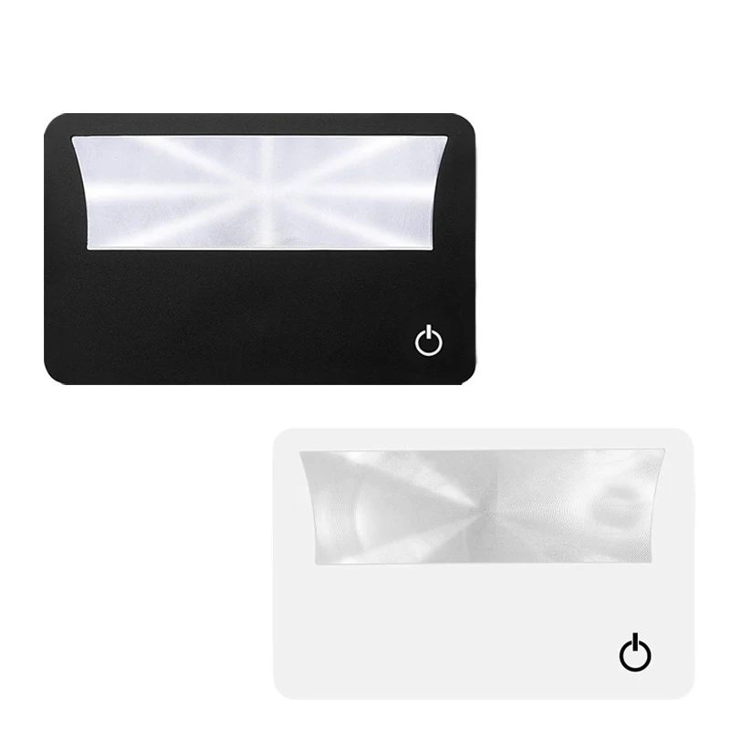 PVC Credit Card Magnifier With LED Flashlight 1
