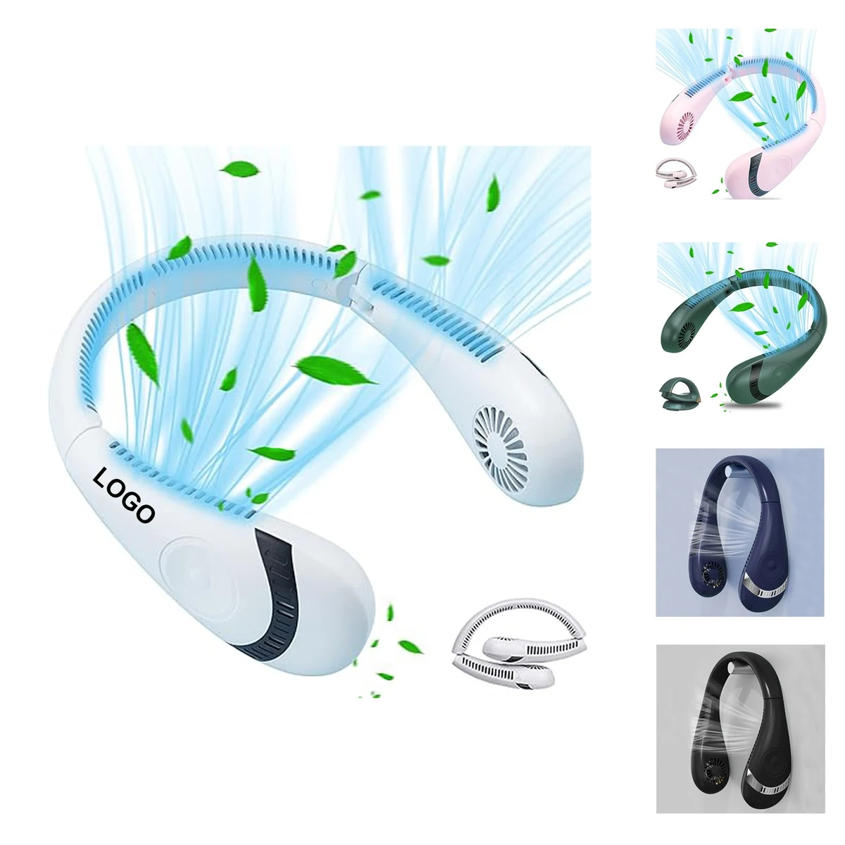 Foldable Rechargeable Neck Fan 1