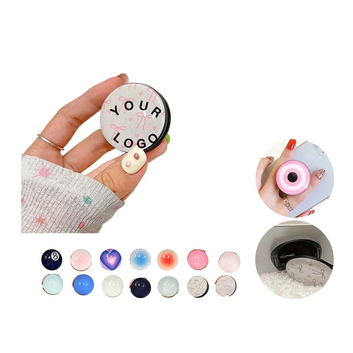 Lightweight Phone Ring Holder for Smartphones 1