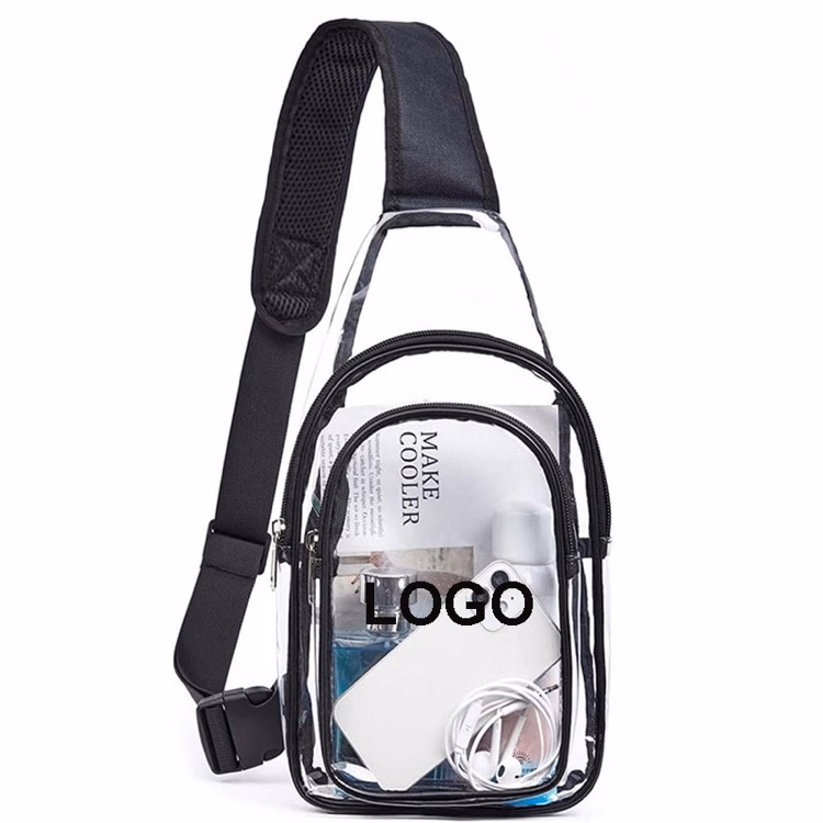 Mini Clear Sling Bag PVC Crossbody Shoulder Backpack