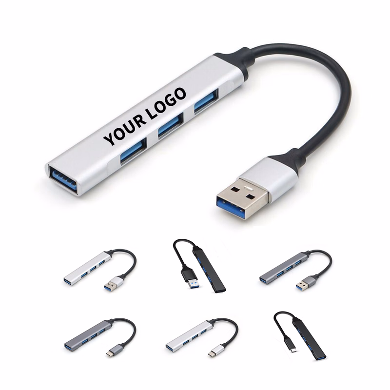 Ultra Slim Multi Port Data Hub 3.4" Length X 0.8" Width