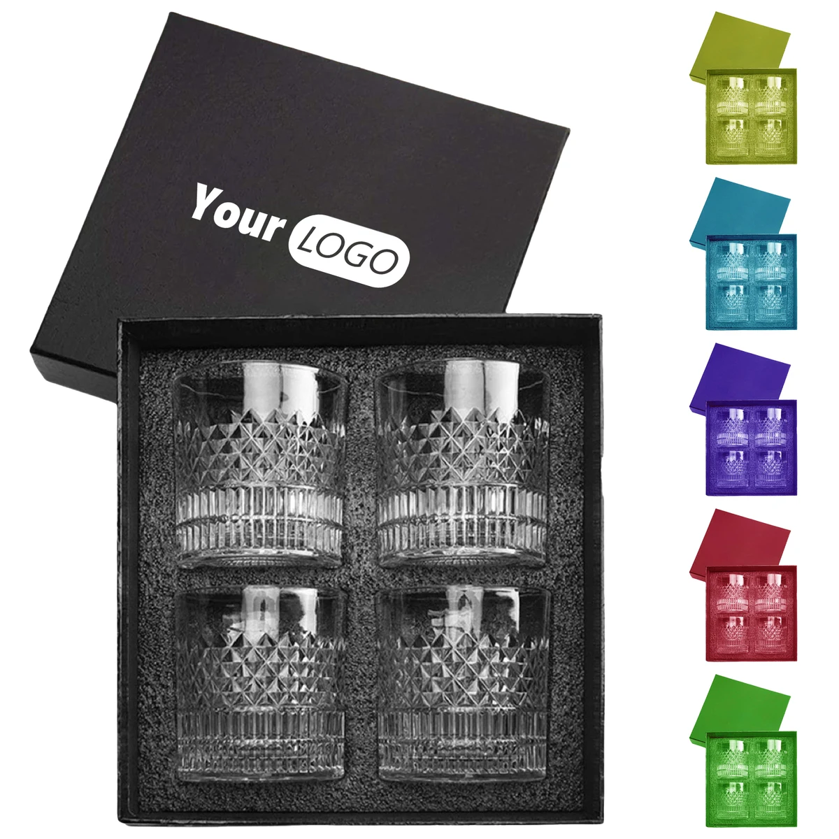 Glass Household High-End Wine Set Gift Box Set 1