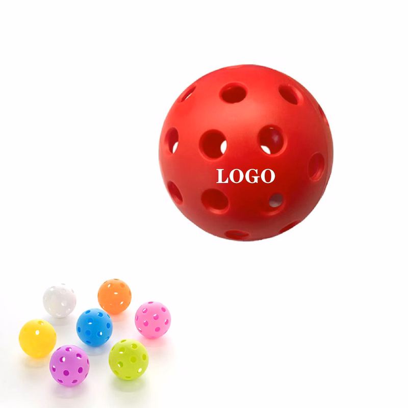 MOQ 20 pcs 40-Hole Practice Pickleballs