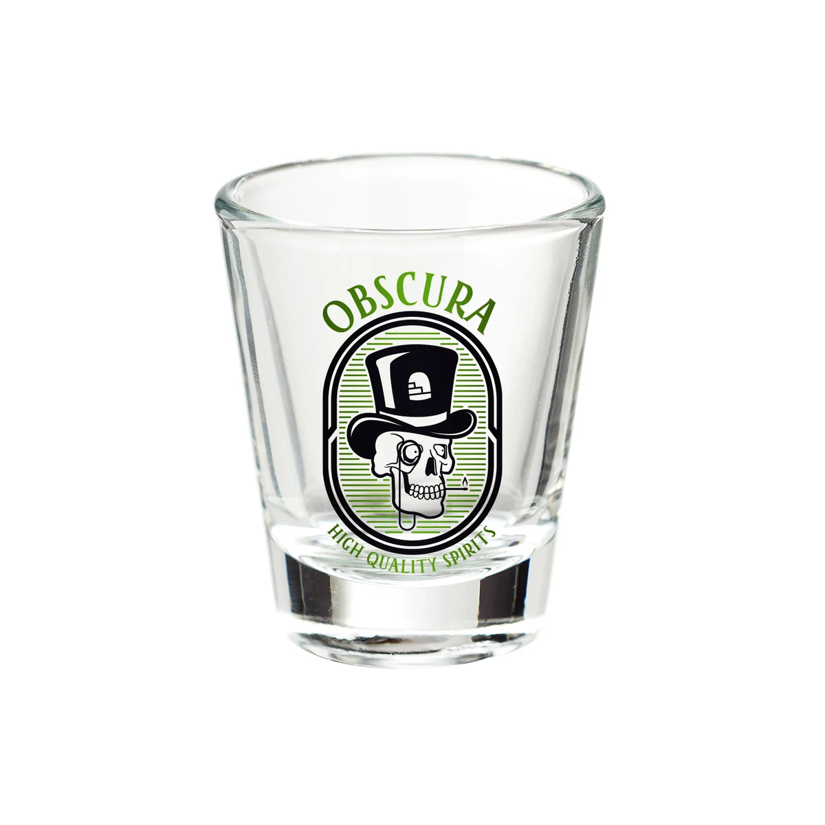 1.75 oz. Ardent Round Shot Glass (2 Color Imprint) 1