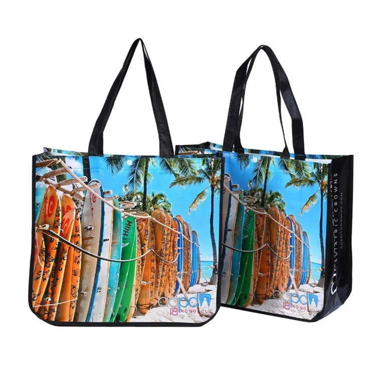 Matte Laminated Polypropylene Tote Bag(Rounded bottom) 1