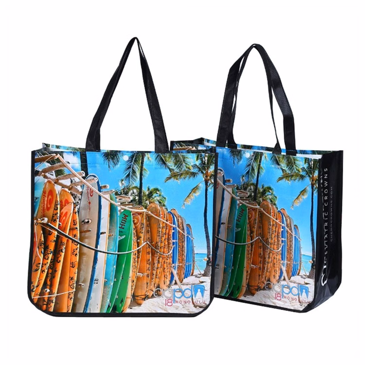 Matte Laminated Polypropylene Tote Bag(Rounded bottom)