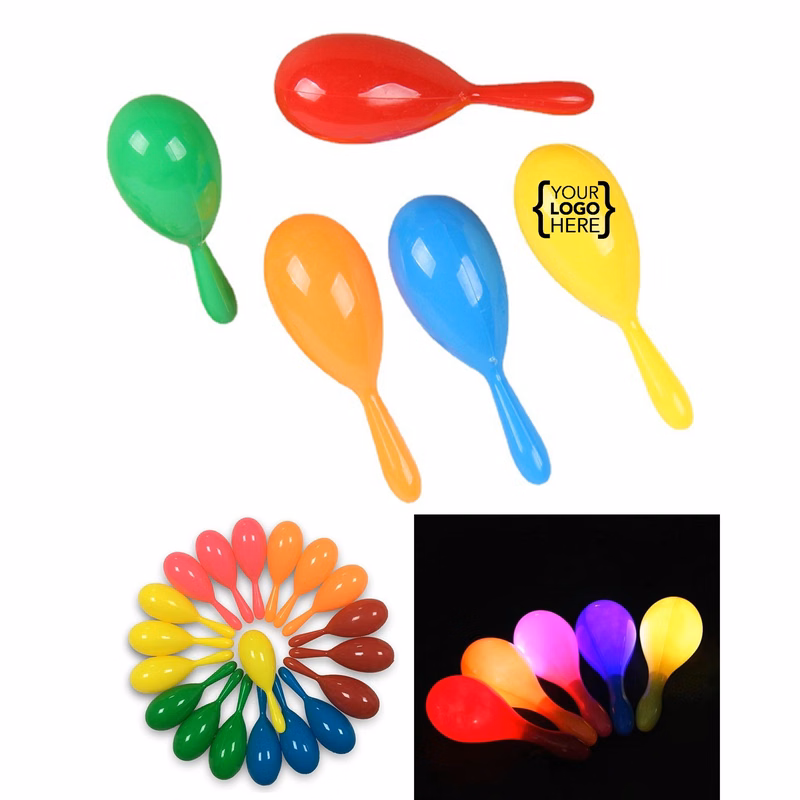 Lighting Maracas Shaker MOQ 100PCS