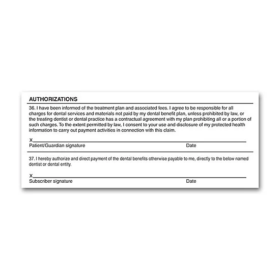 ADA 2003 Version signature release label 1