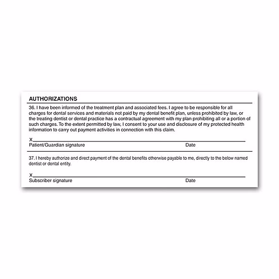 ADA 2003 Version signature release label