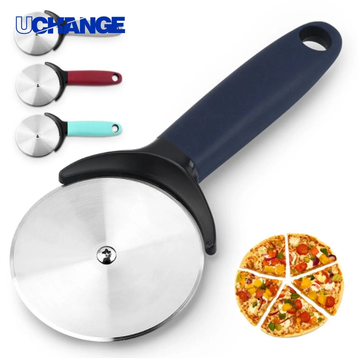 Stainless Steel Pizza Cutter for Home Kitchen Cutting 1