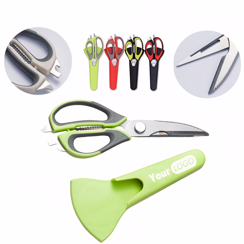 Magnetic Holder for a Set of Razor-Sharp Kitchen Scissors