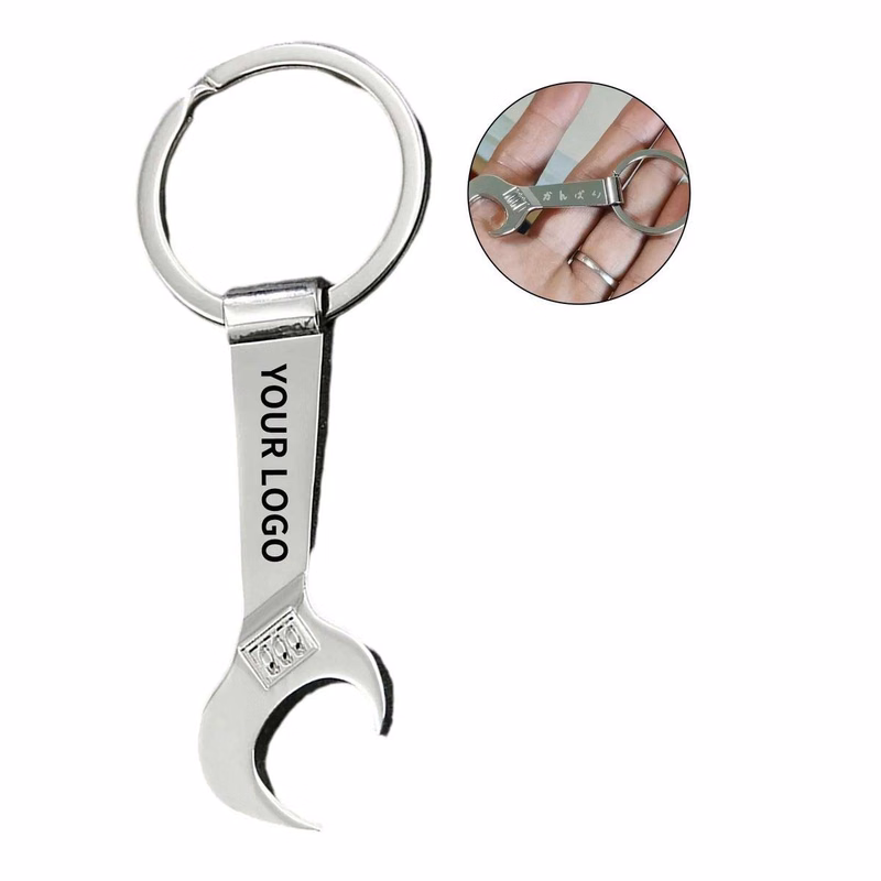 Engraved Metal Wrench Opener for Everyday Carry
