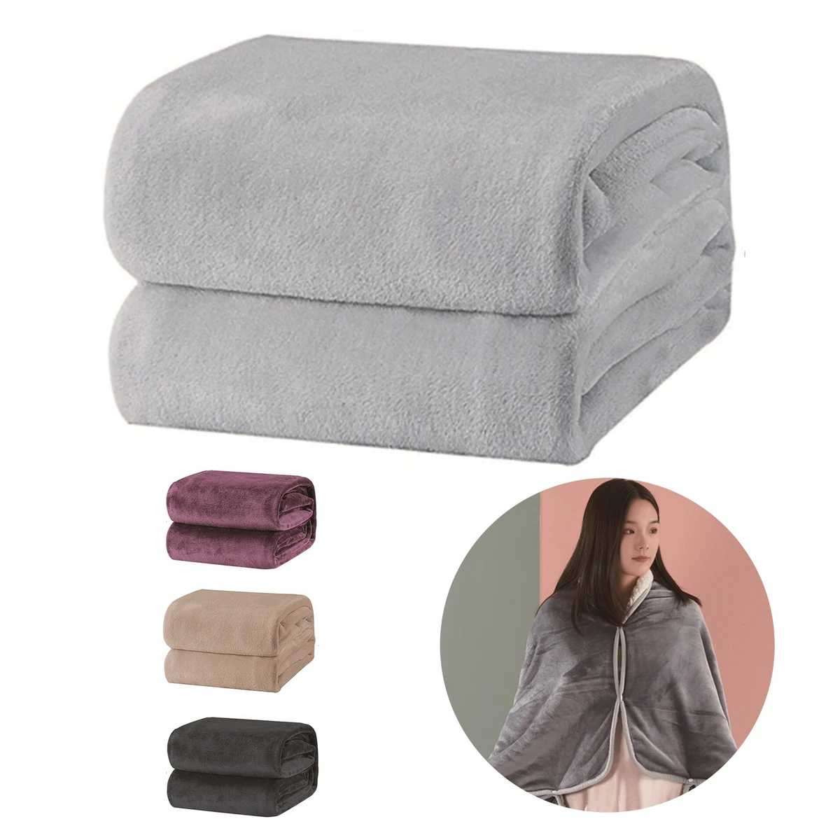 Shawl Nap Blanket 1