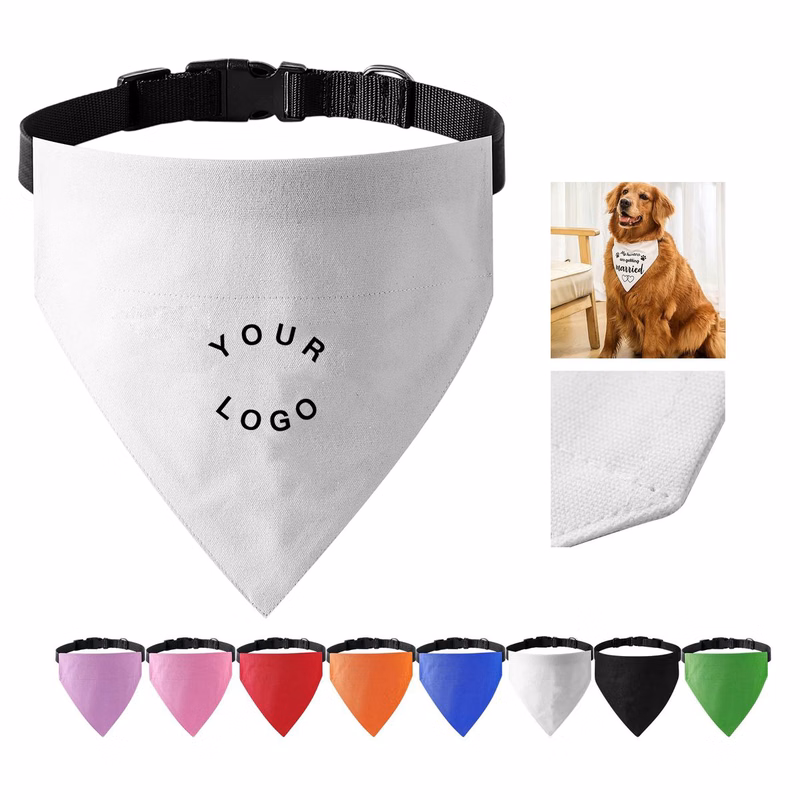 Comfortable Cotton Bandana Collar for Small Pets
