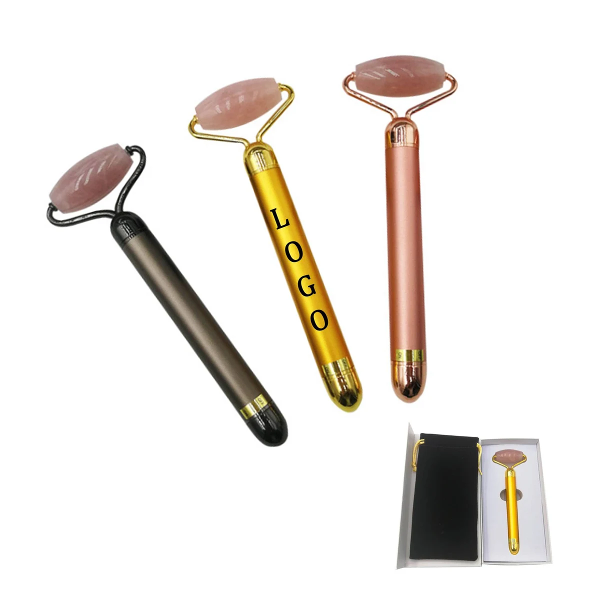 Electric Vibrating Jade Roller For Face 1