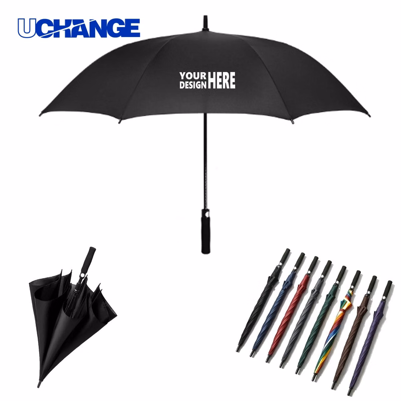 Umbrella Long Handle Straight Rod Automatic for Storms