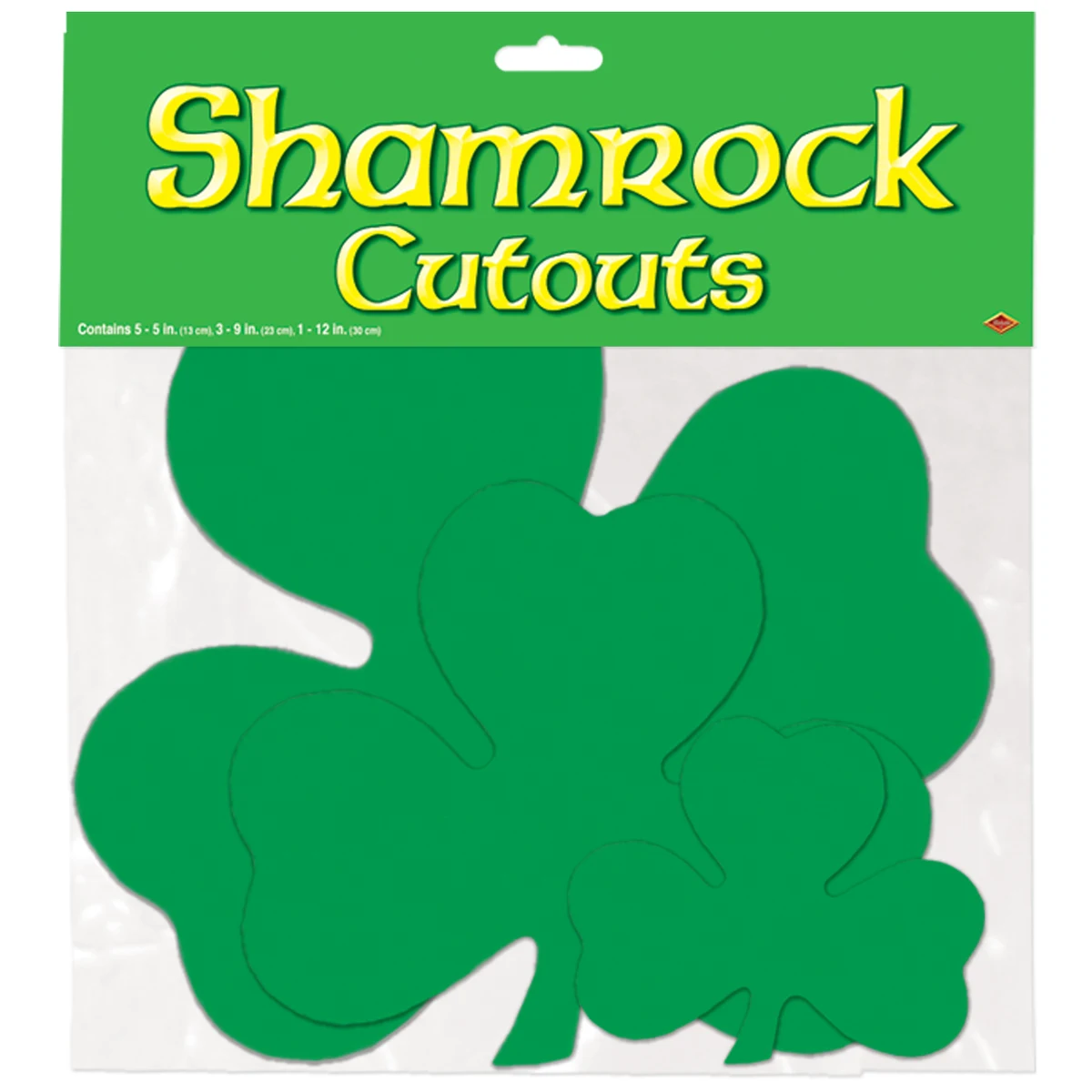 Printed Shamrock Cutouts 1