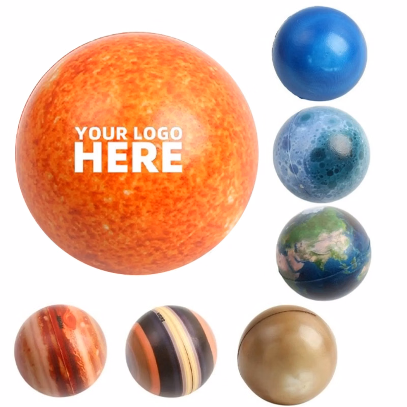 Eight planets decompression ball