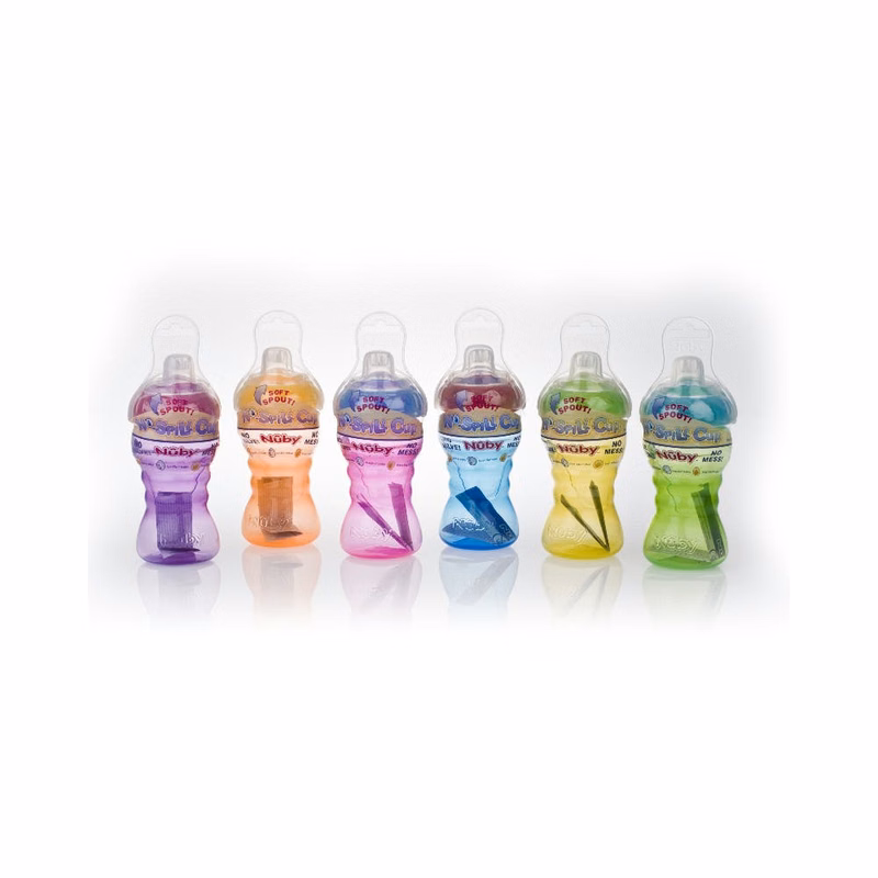Nuby No-Spill Gripper Cup with Soft Spout - 10 oz