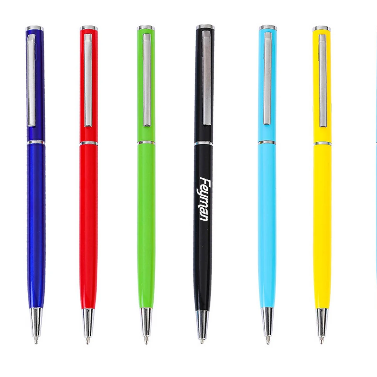 Metal Twist Action Ballpoint Pen 1