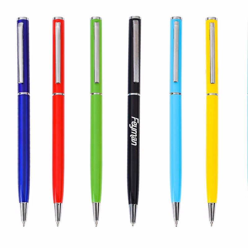 Metal Twist Action Ballpoint Pen