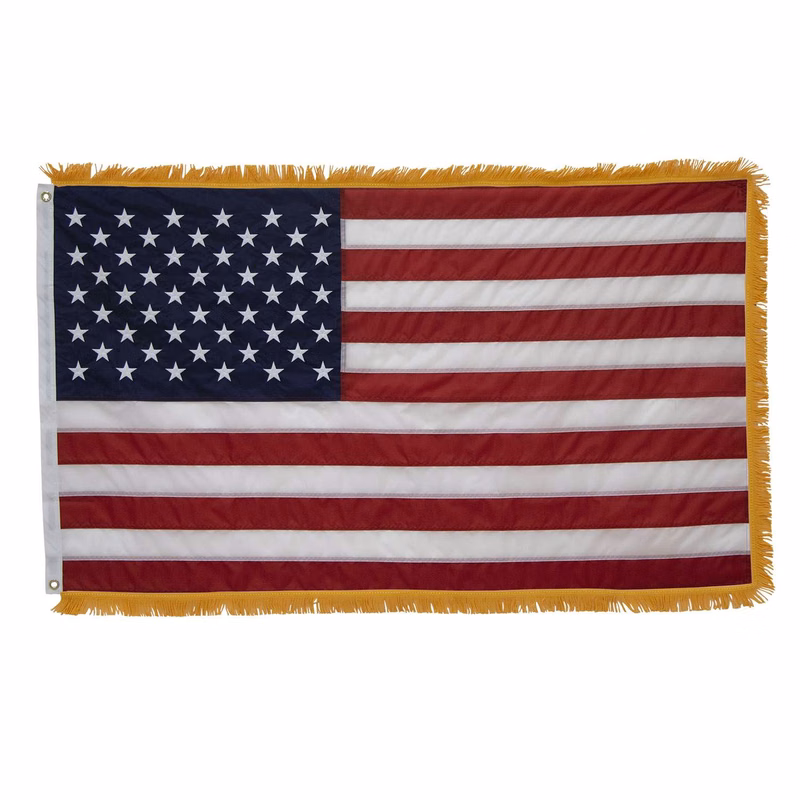 3' x 5' U.S. Flag with Fringe