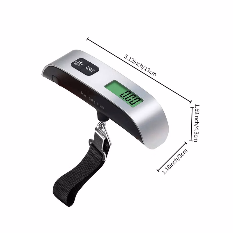 Portable Digital Luggage Scale with LCD Display