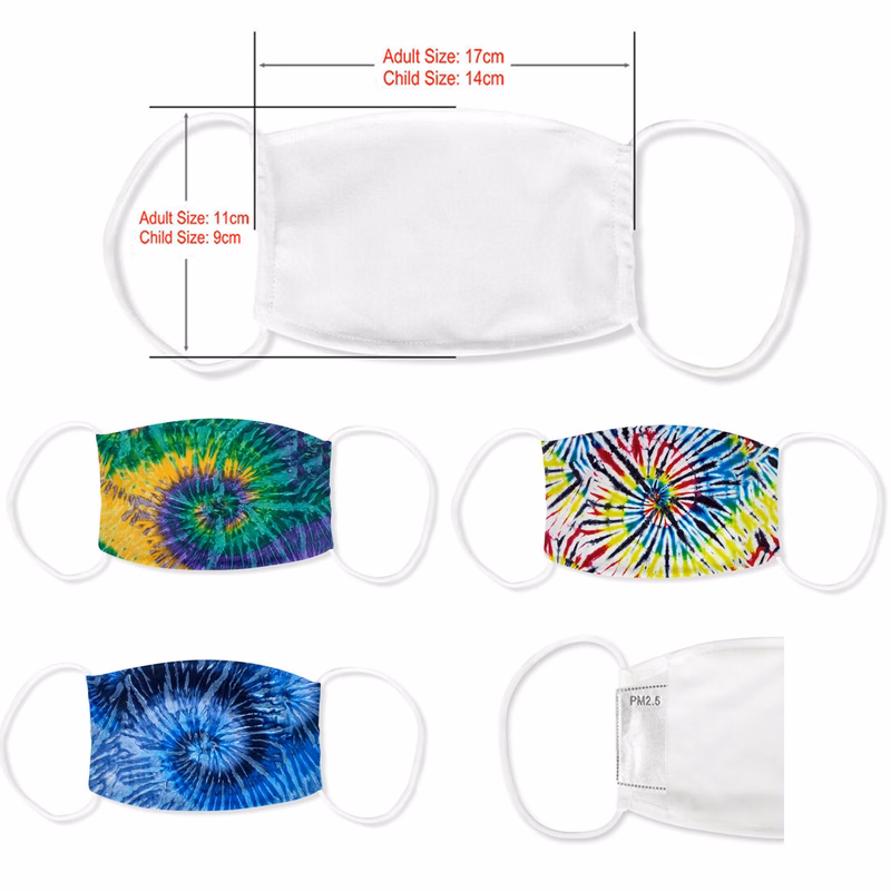Full Color Face Mask with Filter Pocket