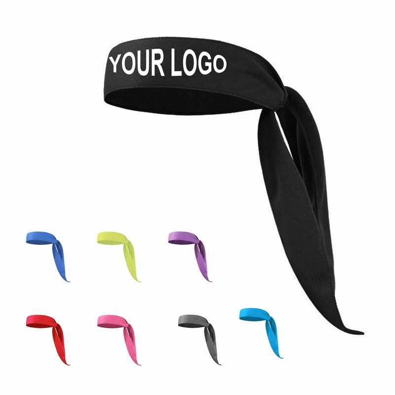 Customizable Logo Sports Sweat Absorbing Pirate Headband